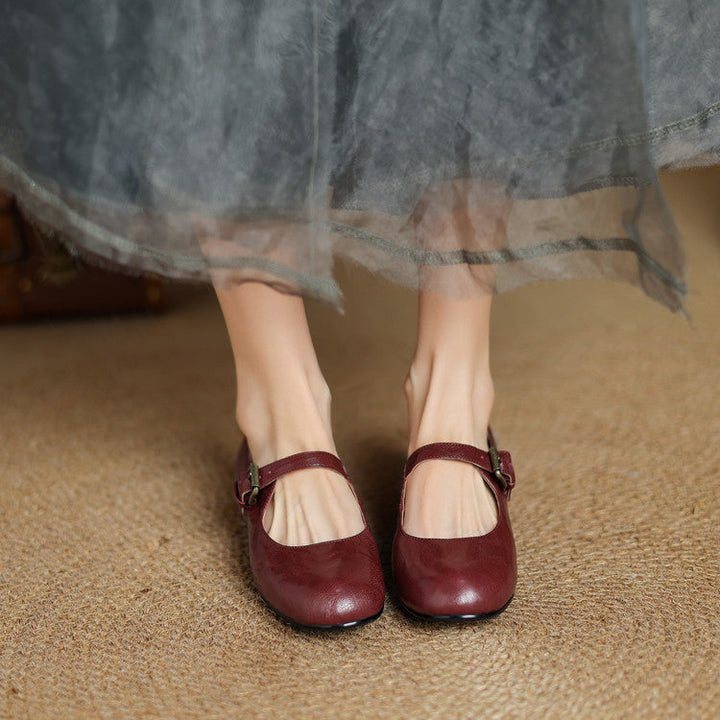 Elva Genuine Leather Shoes