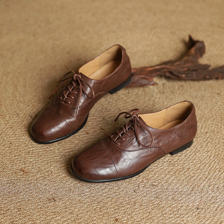 Delyra Genuine Leather Shoes