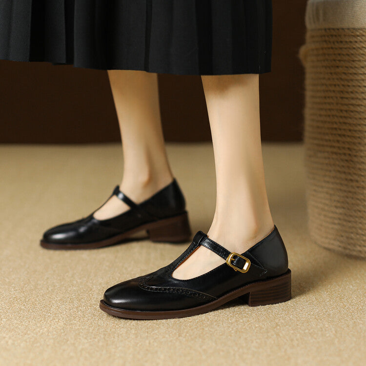 Myra Genuine Leather Shoes