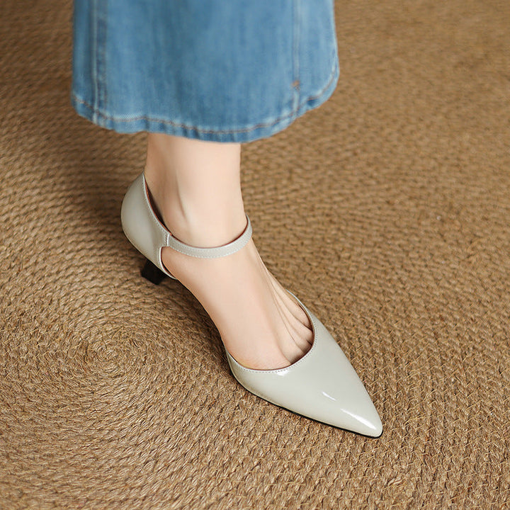 Sorlyn Genuine Leather Heels