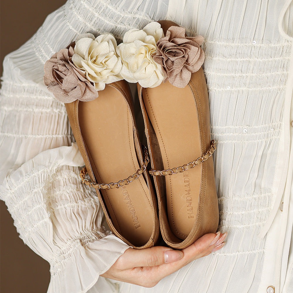 Fleur Genuine Leather Shoes