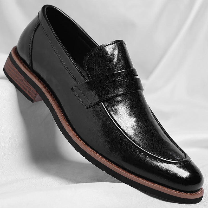 Bensor Genuine Leather Loafers