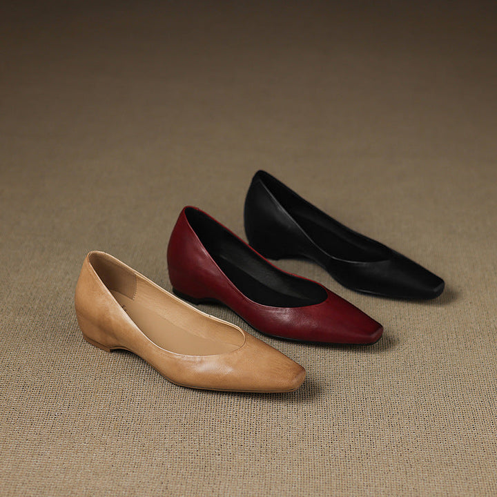 Oren Genuine Leather Flats