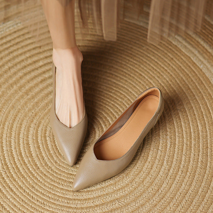 Nera Genuine Leather Heels