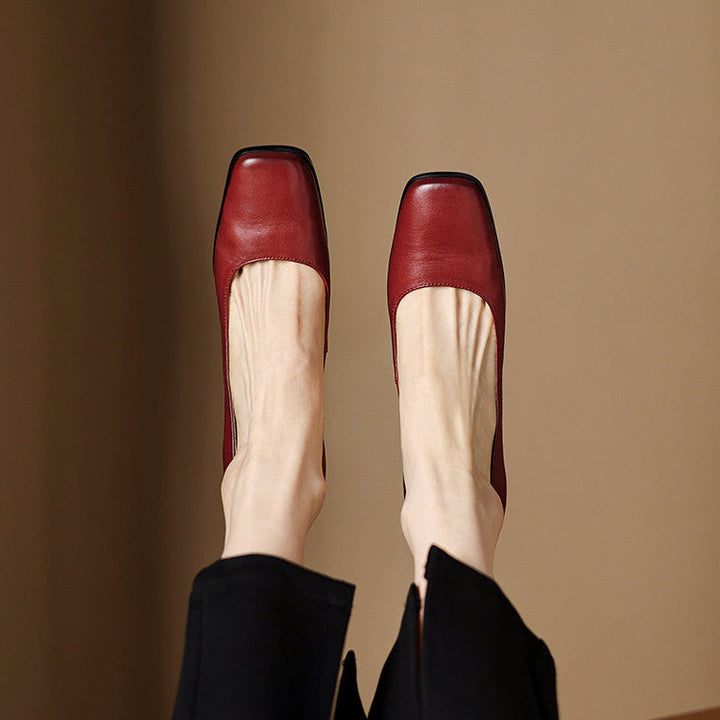 Arlix Genuine Leather Heels