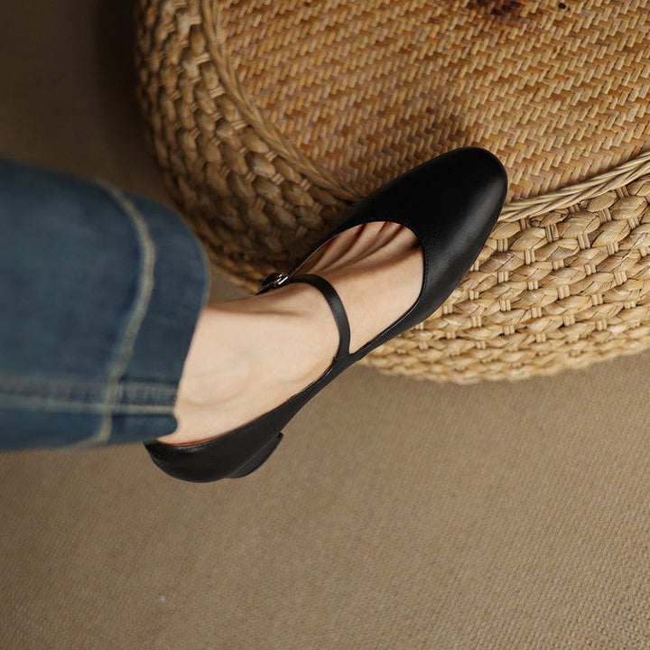 Cadrel Genuine Leather Pumps