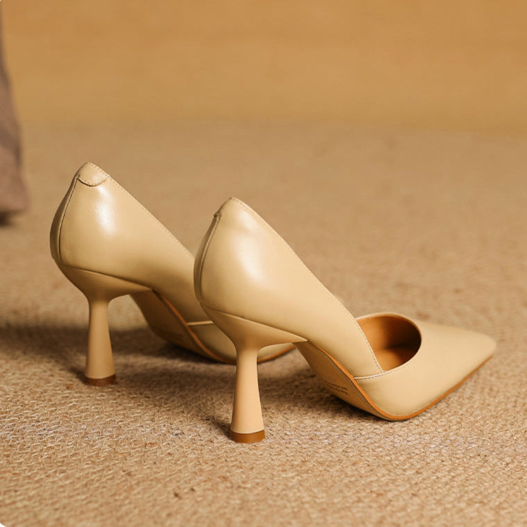 Liana Genuine Leather Heels