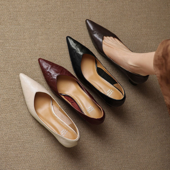 Veler Genuine Leather Heels