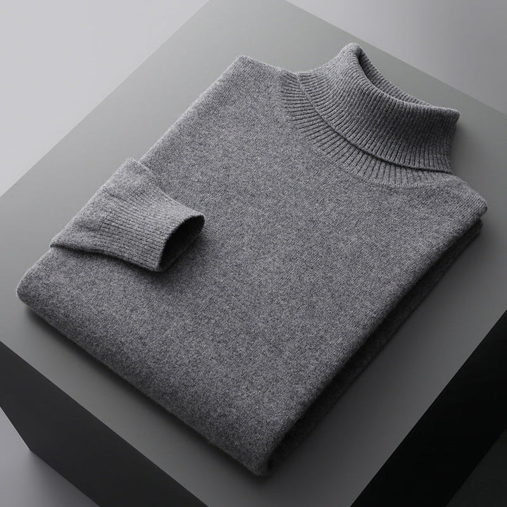 Alkan 100% Wool Turtleneck