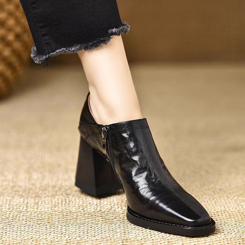 Carina Leather Heel