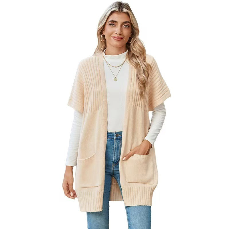 Cassava™ - Lightweight Open-Front Knit Cardigan