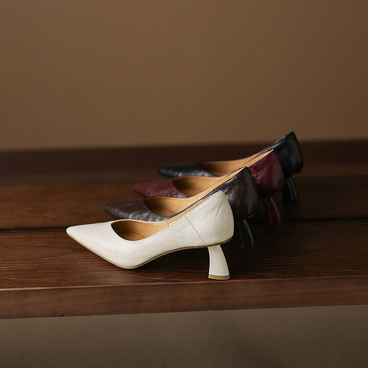 Veler Genuine Leather Heels