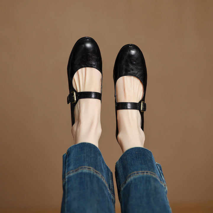 Elva Genuine Leather Shoes