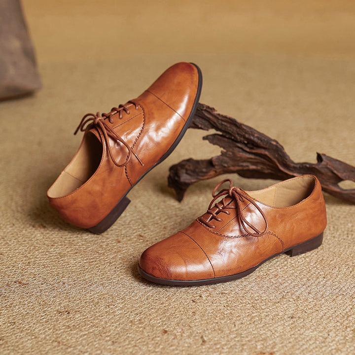 Delyra Genuine Leather Shoes