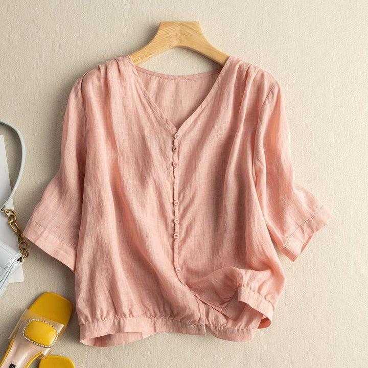Zyla Cotton Blouse