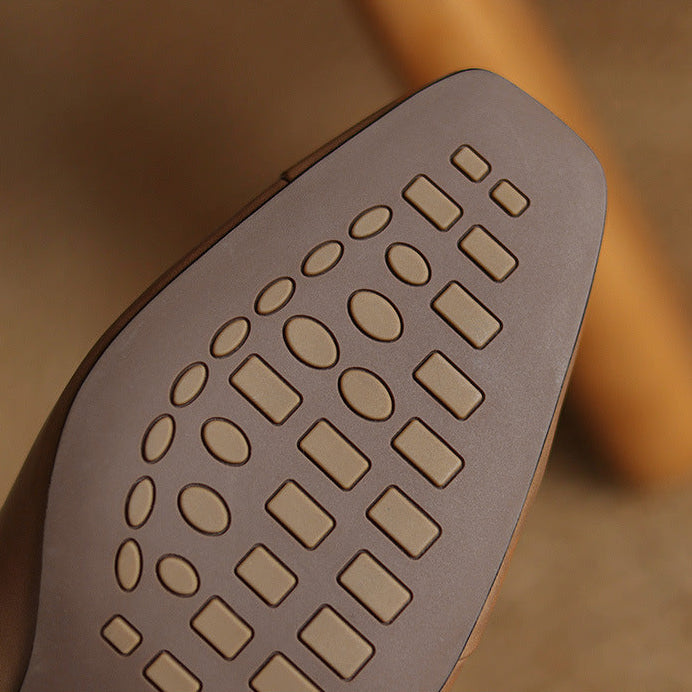 Clarette Genuine Leather Heels