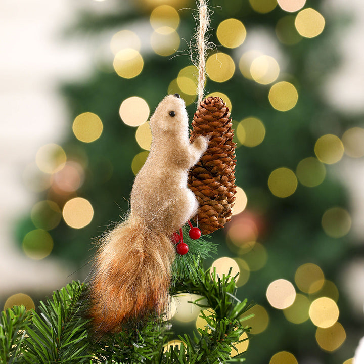 Squirrel Christmas Tree Ornament