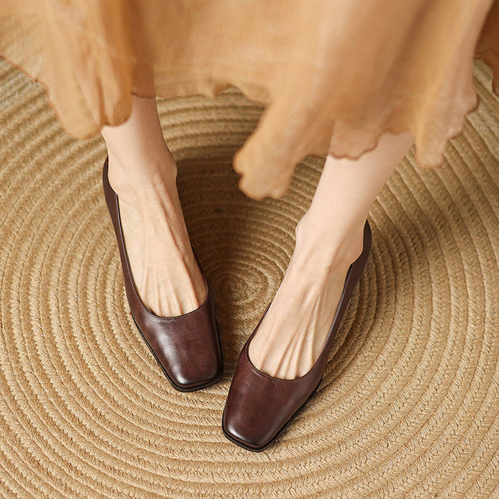 Arlix Genuine Leather Heels