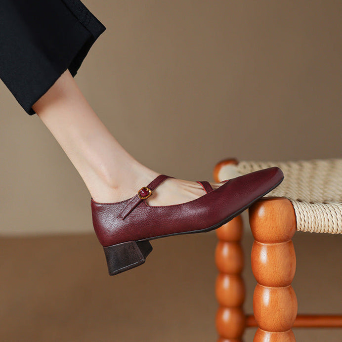 Evra Genuine Leather Heels