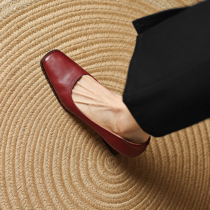 Arlix Genuine Leather Heels