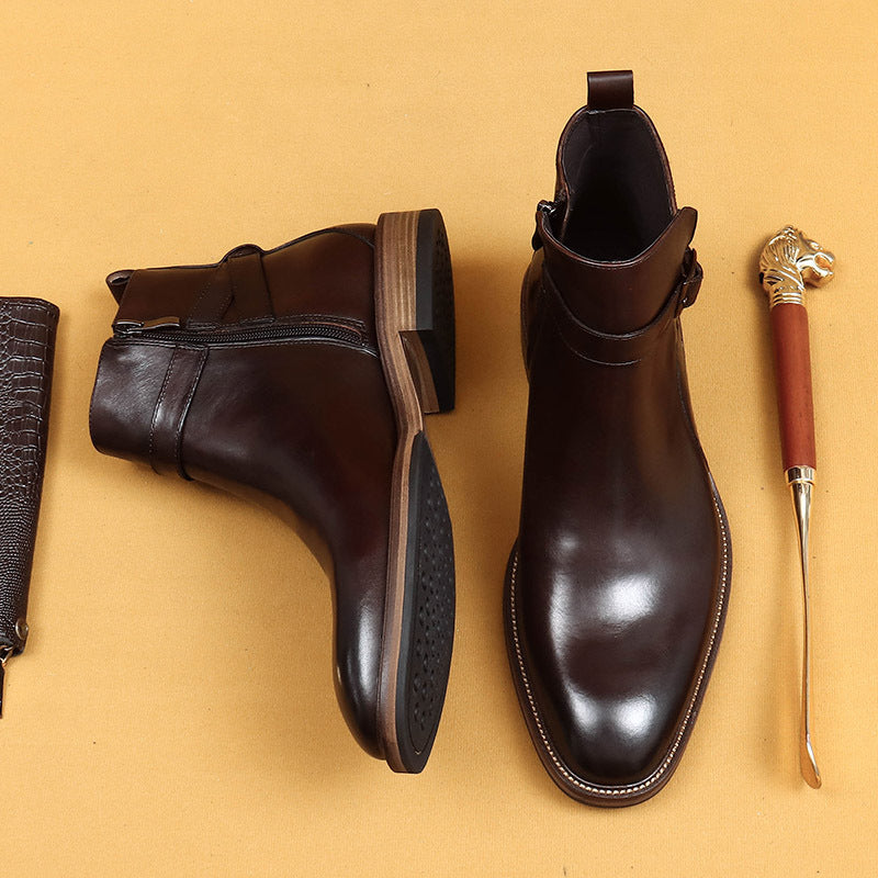 Hansen Genuine Leather Boots