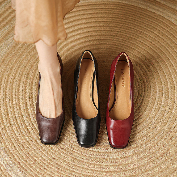 Arlix Genuine Leather Heels