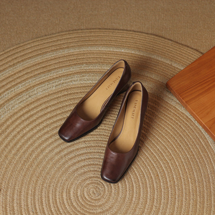 Arlix Genuine Leather Heels