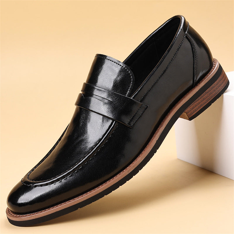 Bensor Genuine Leather Loafers