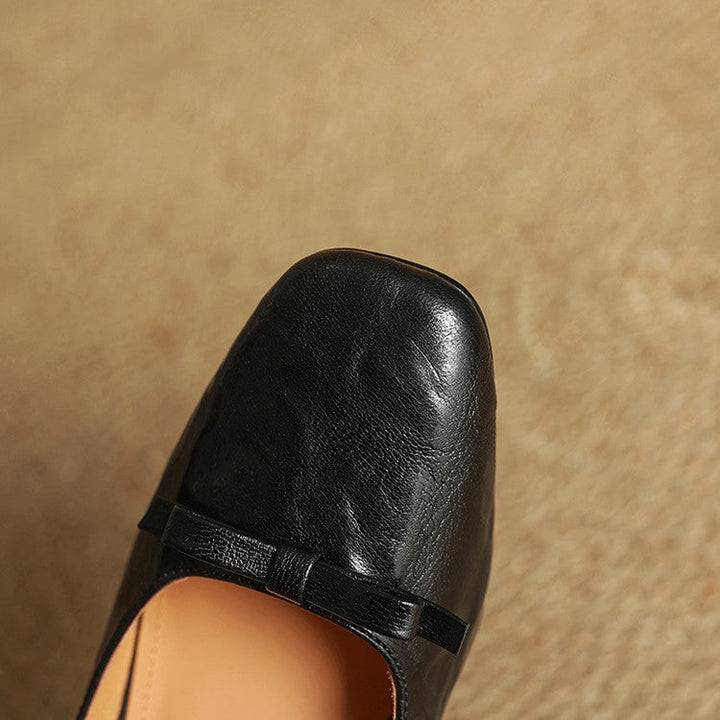 Emar Genuine Leather Heels