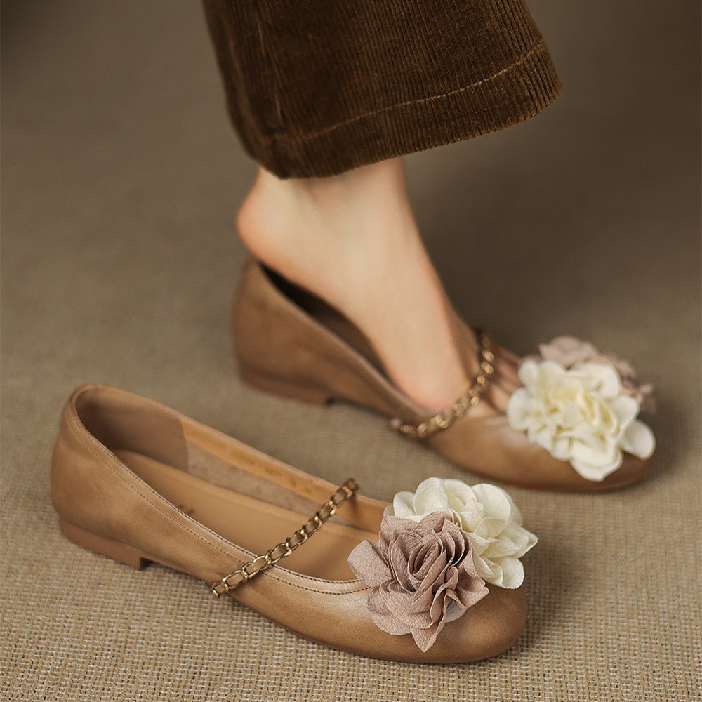 Fleur Genuine Leather Shoes