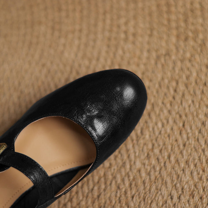 Elva Genuine Leather Shoes