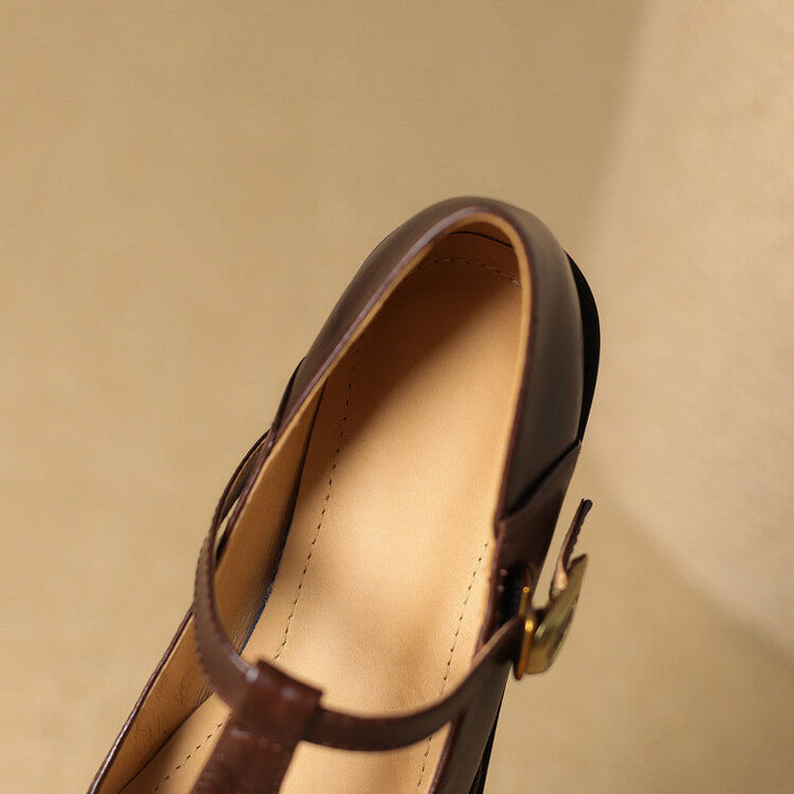 Myra Genuine Leather Shoes