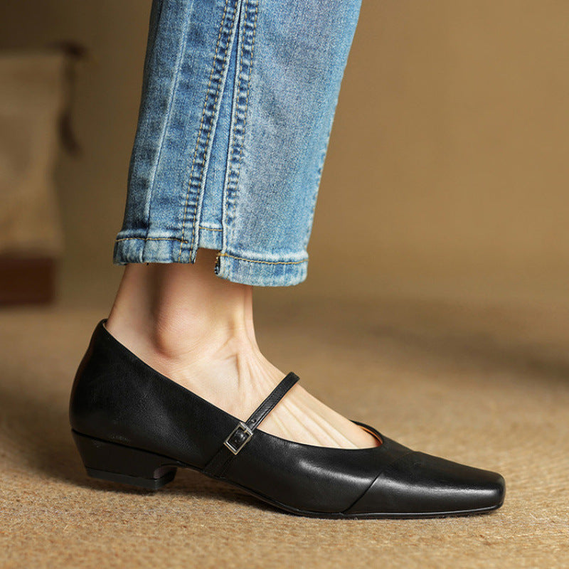 Velin Genuine Leather Pumps