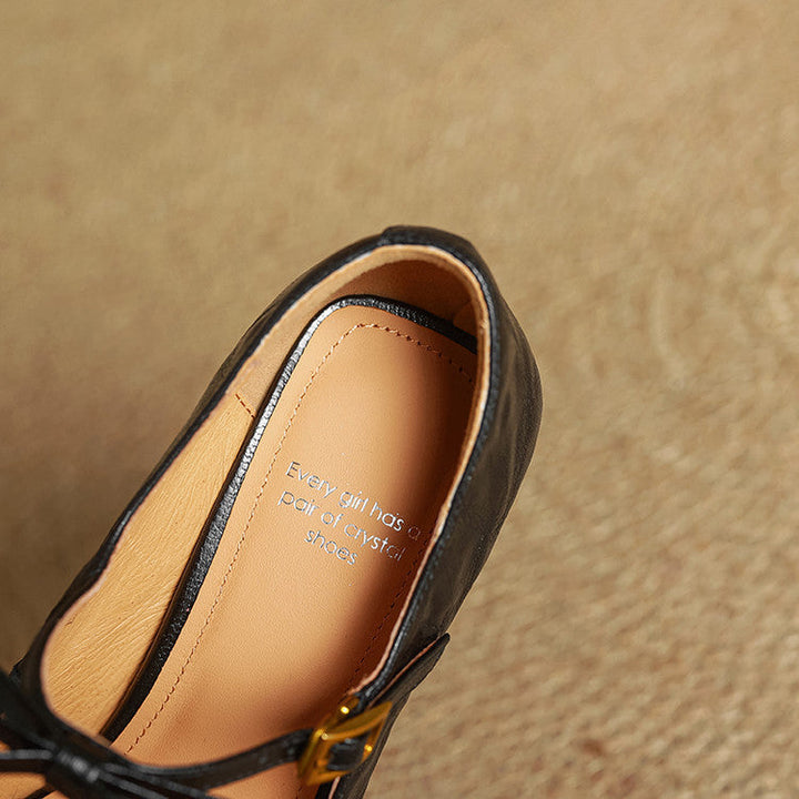 Emar Genuine Leather Heels