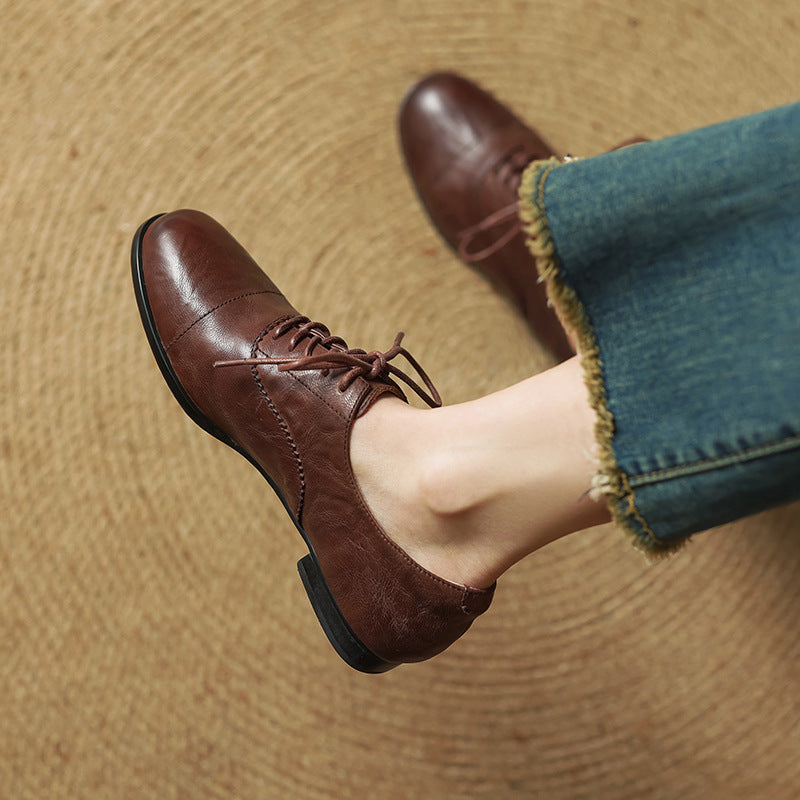 Delyra Genuine Leather Shoes