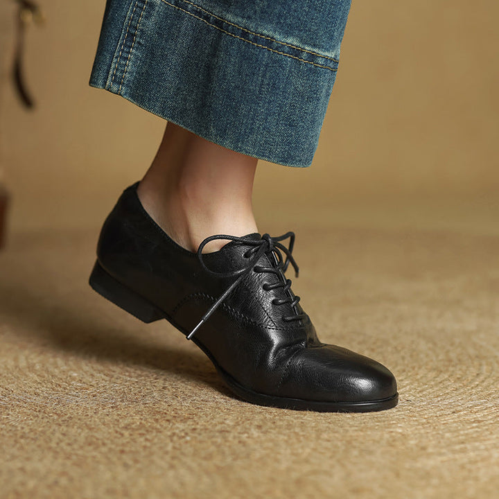 Delyra Genuine Leather Shoes