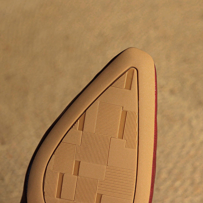 Amelie Genuine Leather Slingbacks