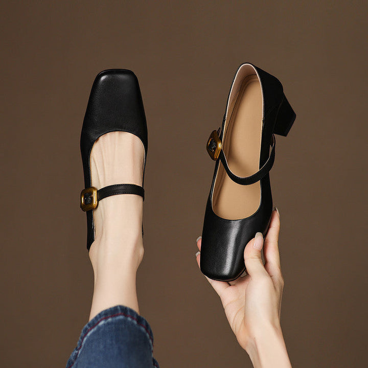 Kelis Genuine Leather Heels