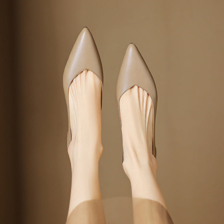 Nera Genuine Leather Heels