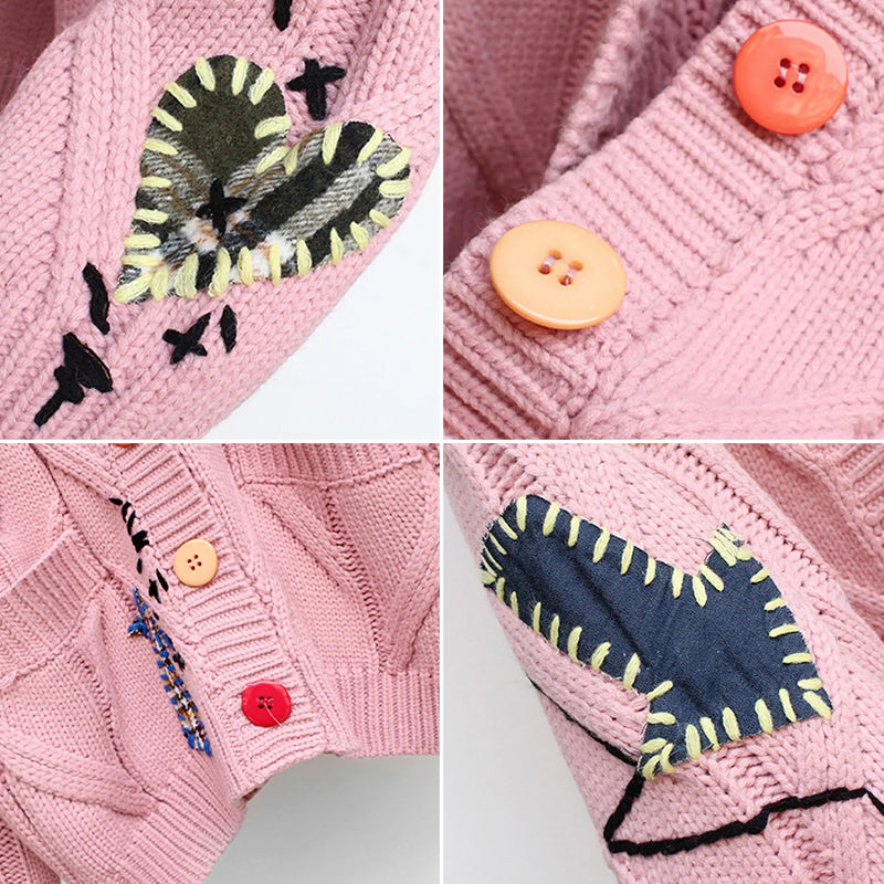 Retro Revival Cardigan by Valentina Rossi