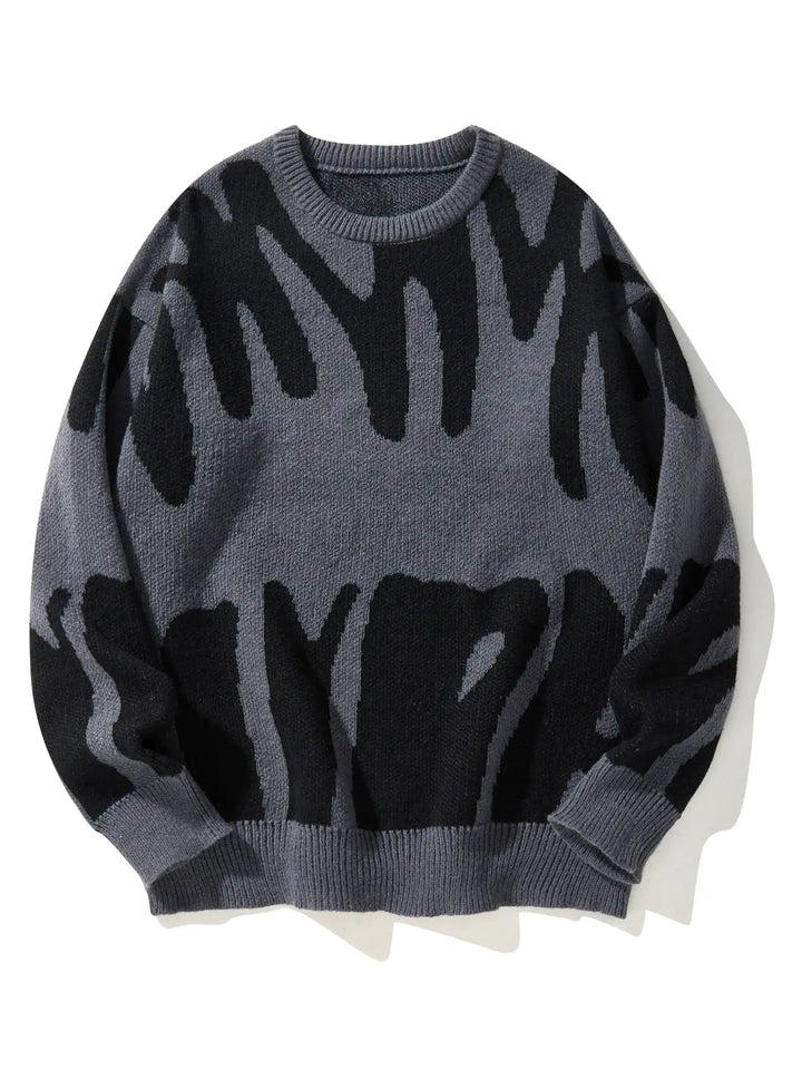 Inkblot Abstract Sweater
