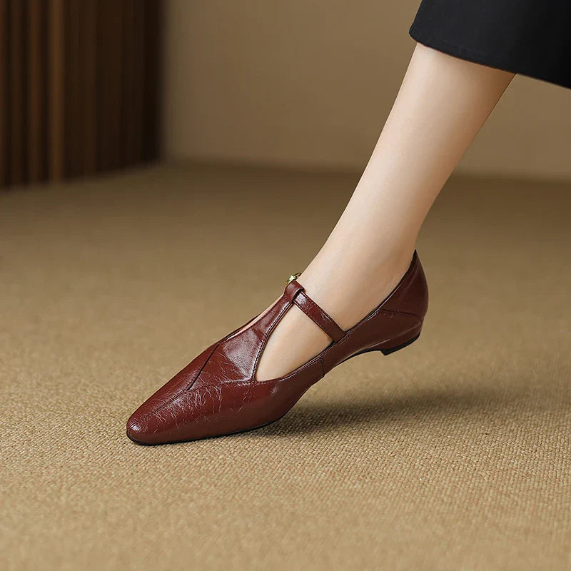 Biana Genuine Leather Heels