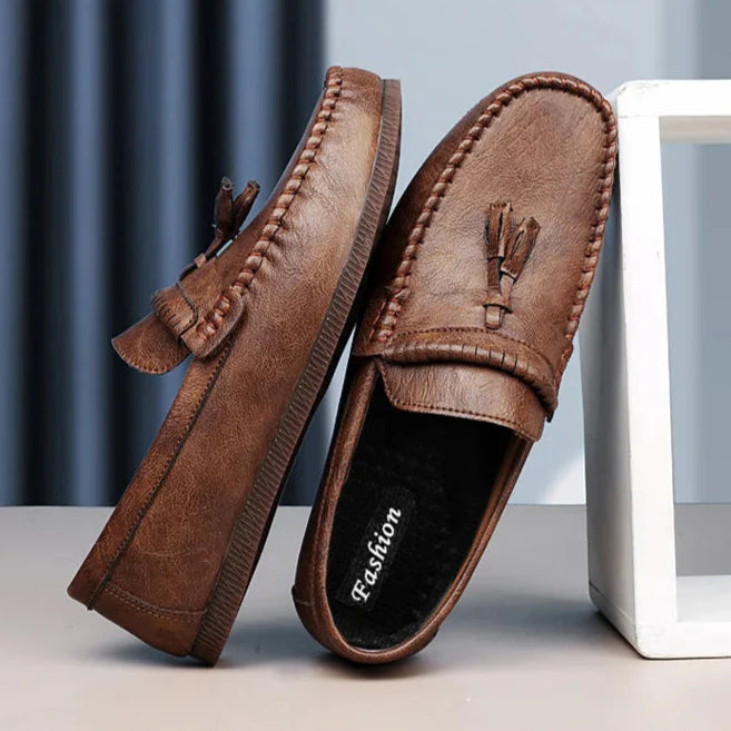 Moclyn Leather Loafers