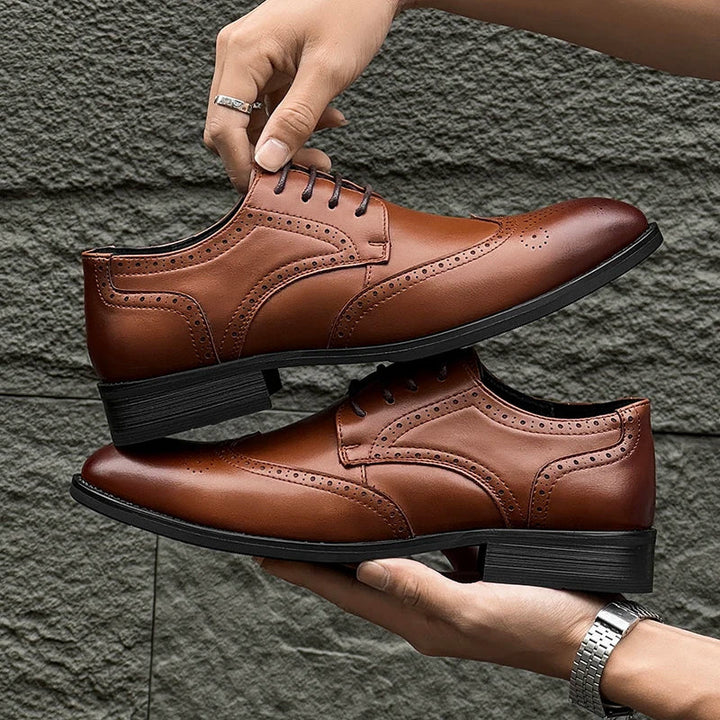 Pasera Genuine Leather Oxfords