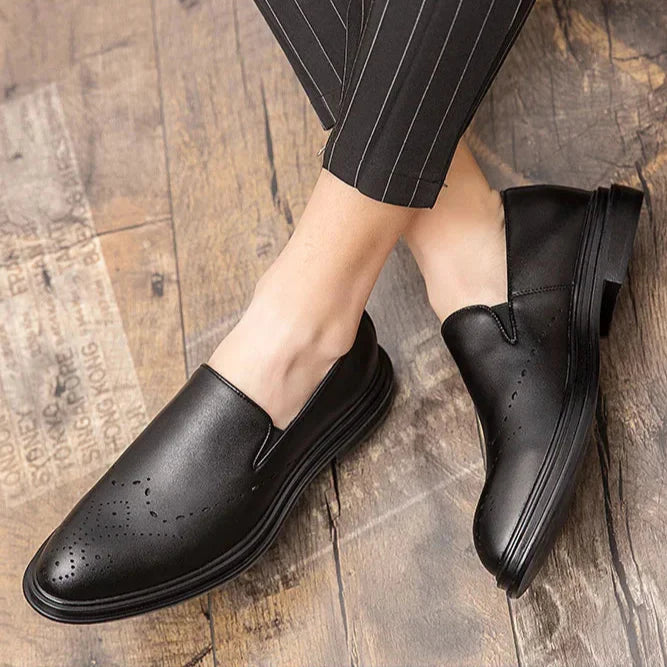 Davisol Genuine Leather Loafers