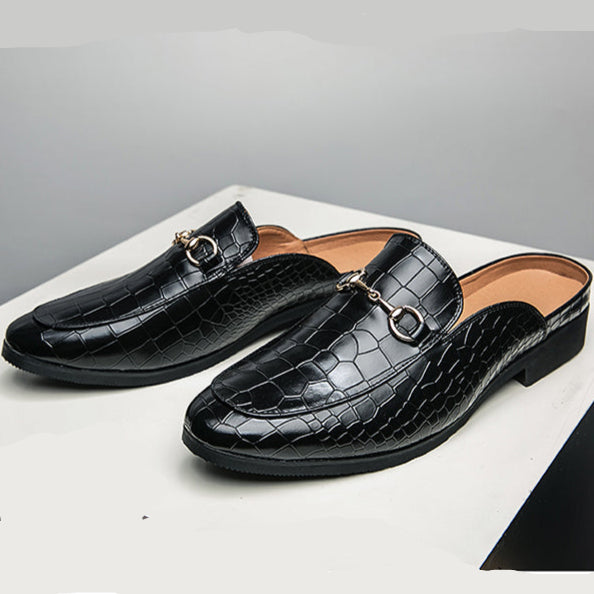 Elbert Genuine Leather Mules