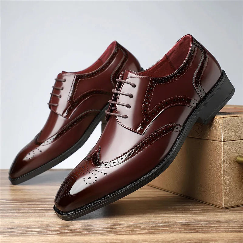 Tyron Genuine Leather Oxfords