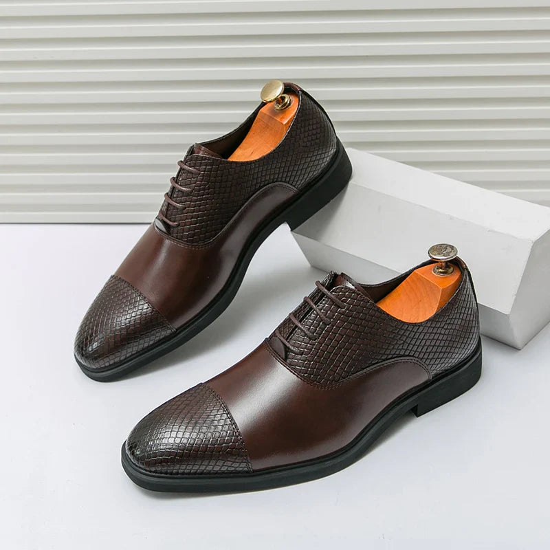 Slyther Genuine Leather Brogues
