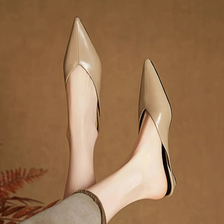 Eneva Leather Mules