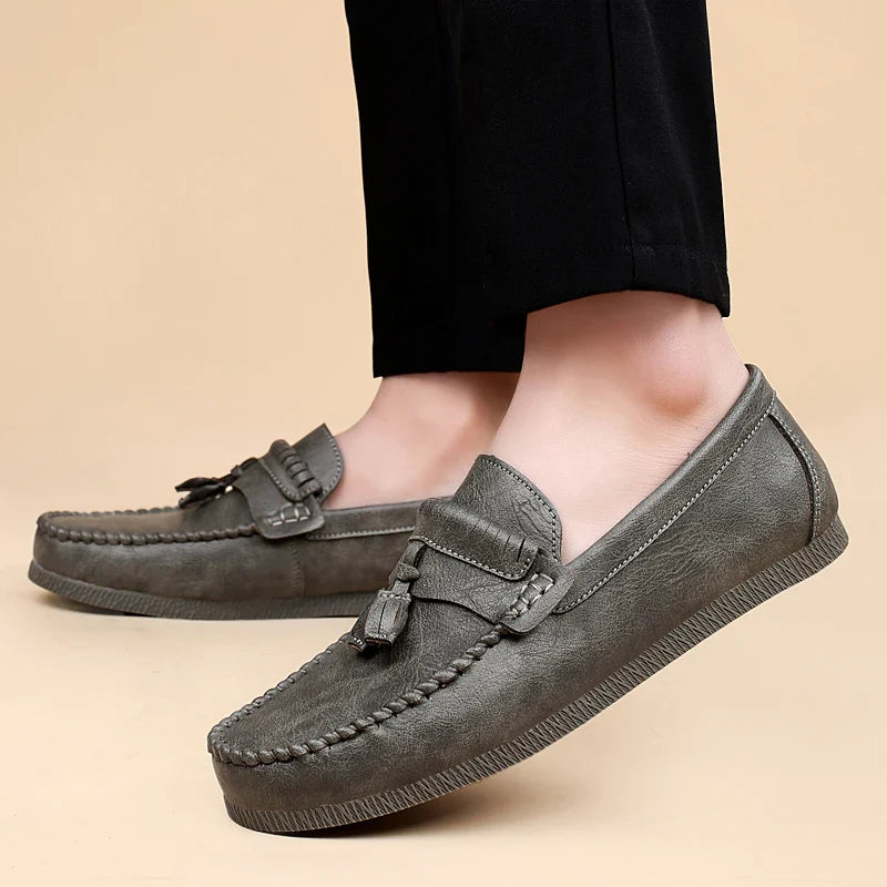 Moclyn Leather Loafers